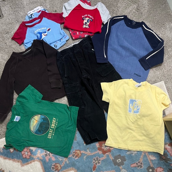 Vintage 100% cotton boy quality bundle 4 no flaws gap OshKosh B’gosh - Picture 1 of 14